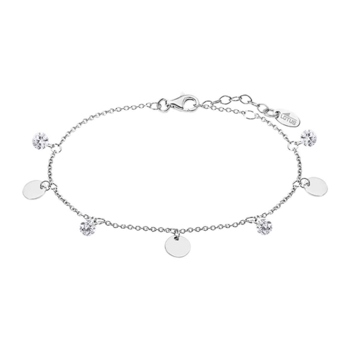 Bracelet Lotus Silver pampilles