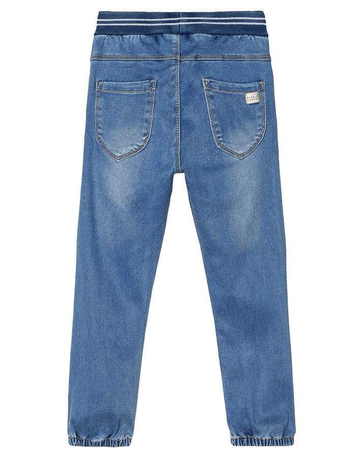 Jeanshose NMFBIBI DNMTORAS 2468 Baggy Fit in medium blue