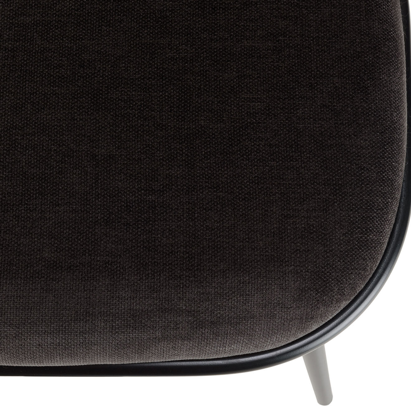 Macabane 2 Chaises Léa noires - 55x60x78 cm