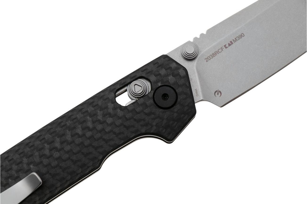 Kershaw Iridium Reverse Tanto 2038RCF Stonewashed M390, Carbon Fiber, Limited Edition zakmes