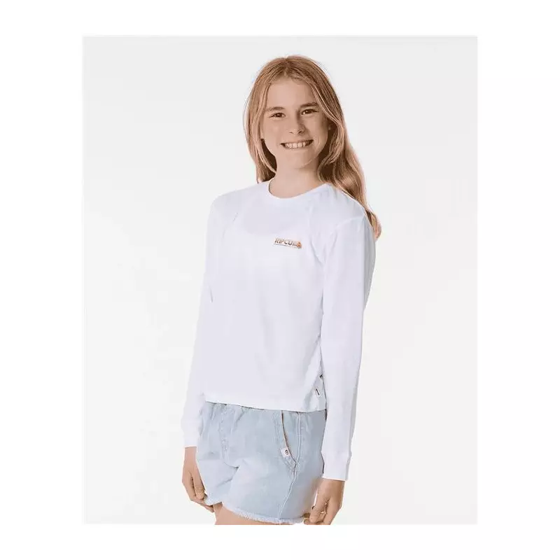 Teeshirt junior RIPCURL Sunrise Session Longsleeve-Gir White