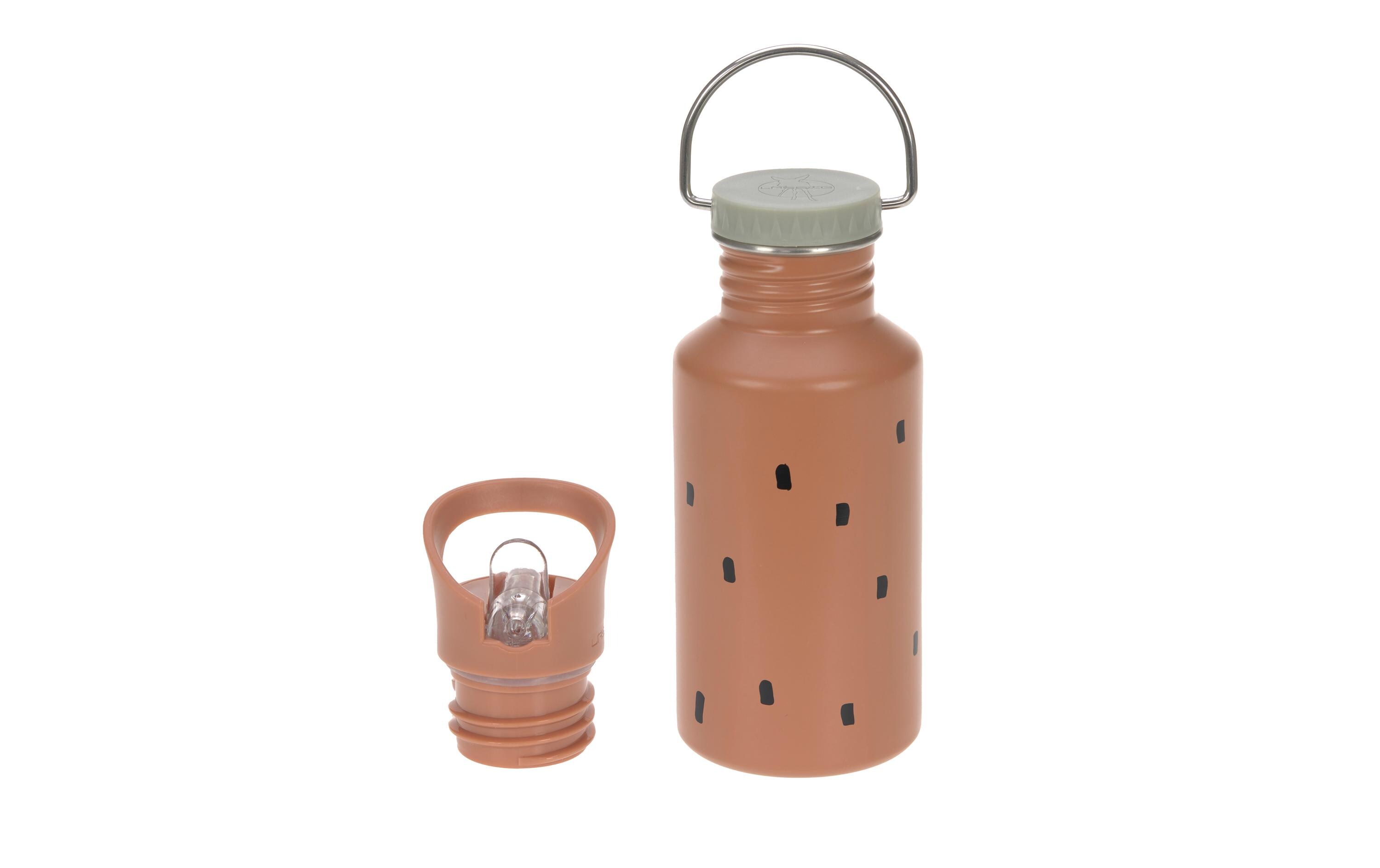 Edelstahlflasche Happy Prints Caramel, 500 mlBaby-Trinkflasche