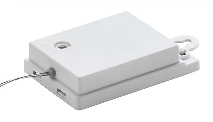 Guirlande lumineuse LED intérieure et extérieure blanc chaud câble argenté 24 m