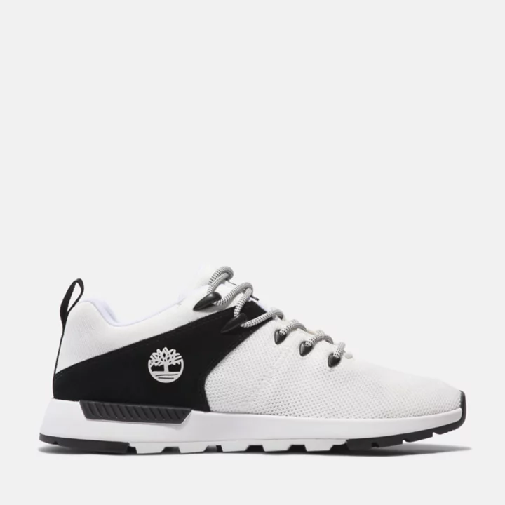 Basket basse à lacets Sprint Trekker pour homme en blanc