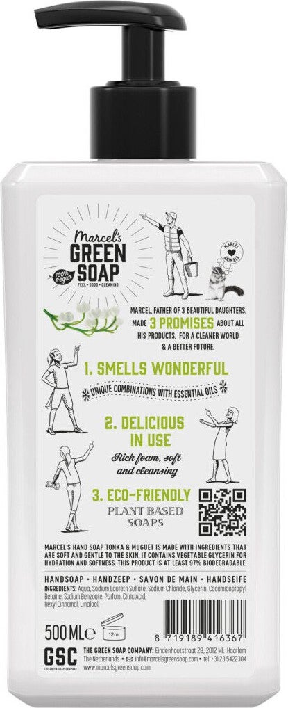 Marcel's Green Soap handzeep Tonka en Muguet 500 ml