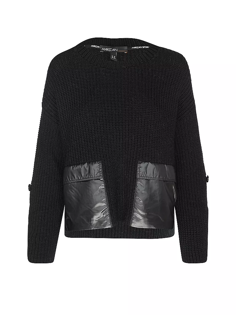 MARC CAIN Pullover schwarz