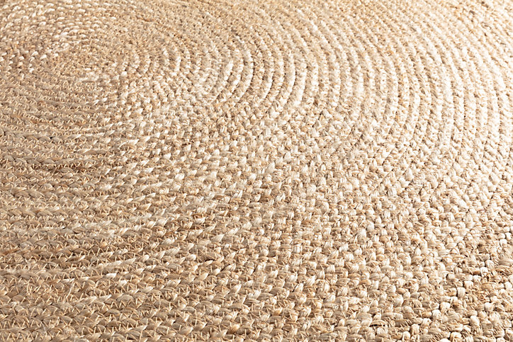 Tapis traditionnel jute rond GoodHome Ø130cm