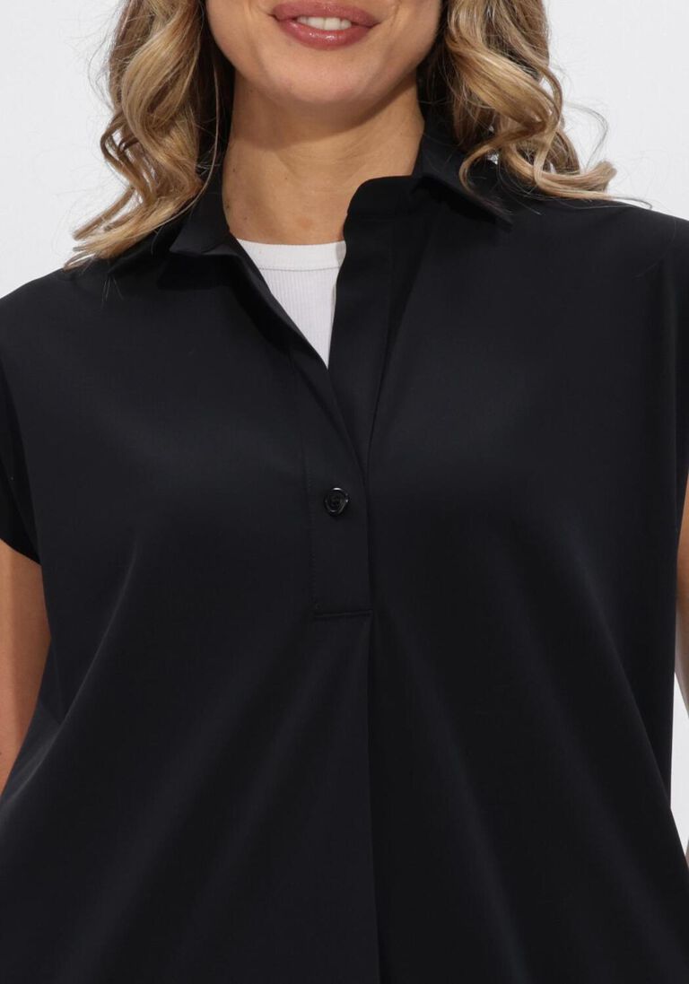 zwarte penn & ink midi jurk dress