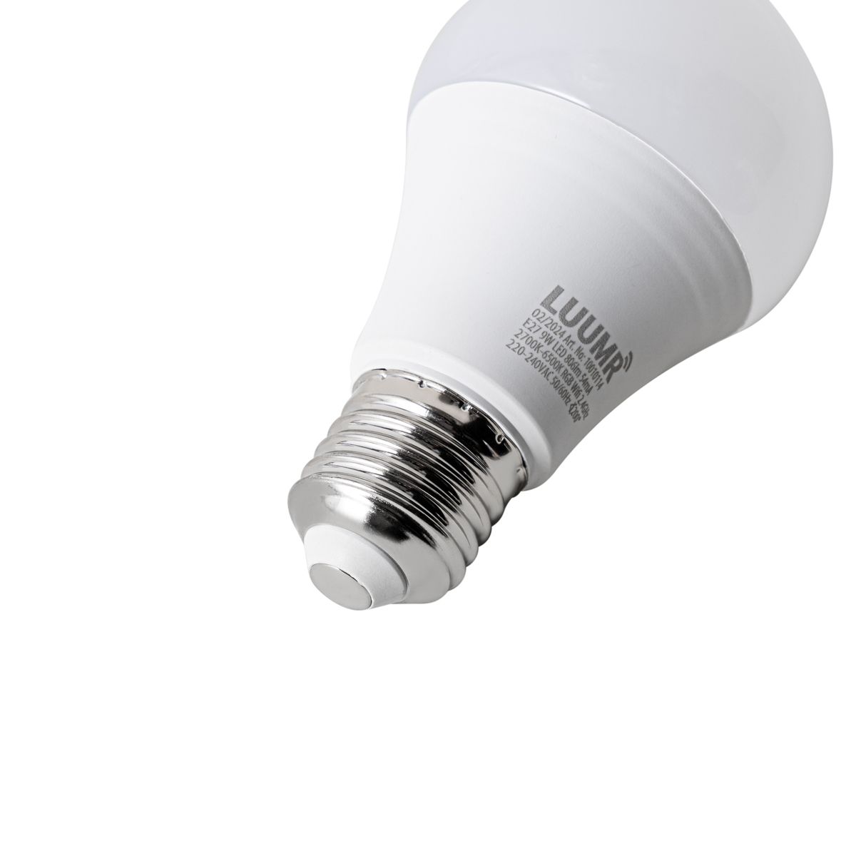 Set van 5 Smart E27 LED lampen A60 mat RGBW 9W 806 lm 2700-6500K