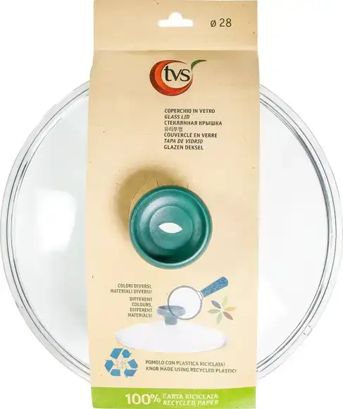 ECO-OK glazen deksel 28 cm