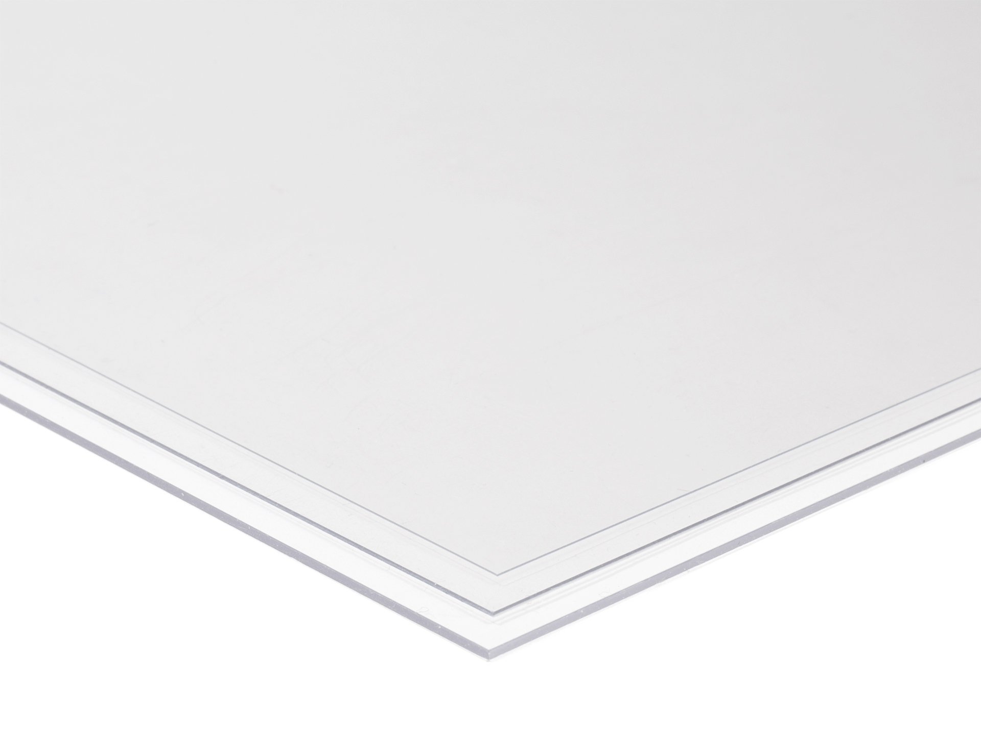 PVC-hart transparent, farblos
