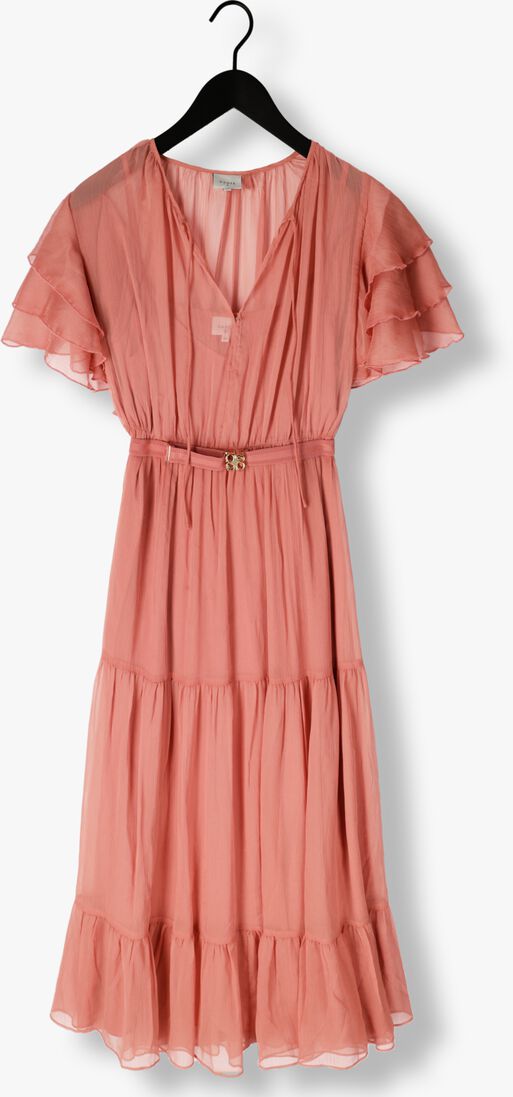 roze dante6 maxi jurk xevi boho maxi chiffon dress
