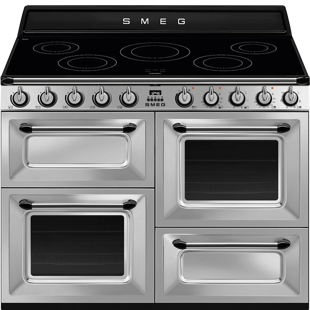 TR4110IX2 Victoria komfyr med 3 ovner 110 cm, rustfritt stål