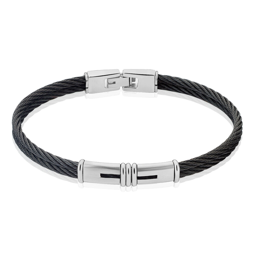 Bracelet Victor Acier Blanc