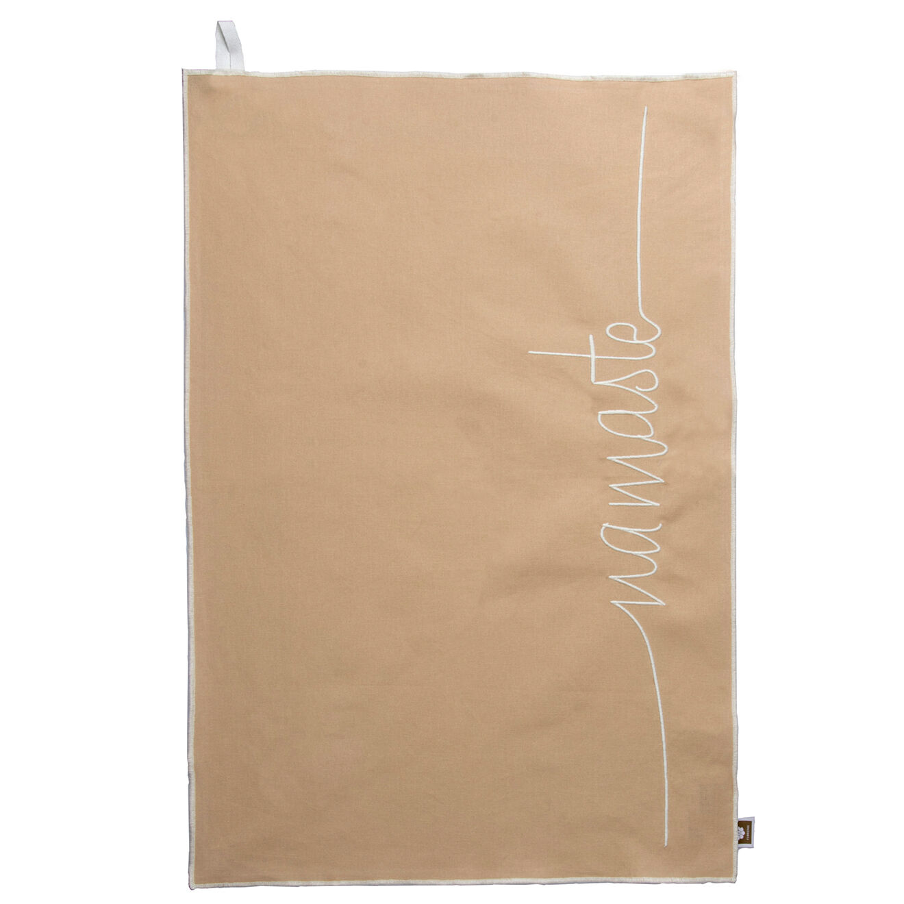 Febronie 2 Torchons en Coton Namaste sable - 50x75 cm