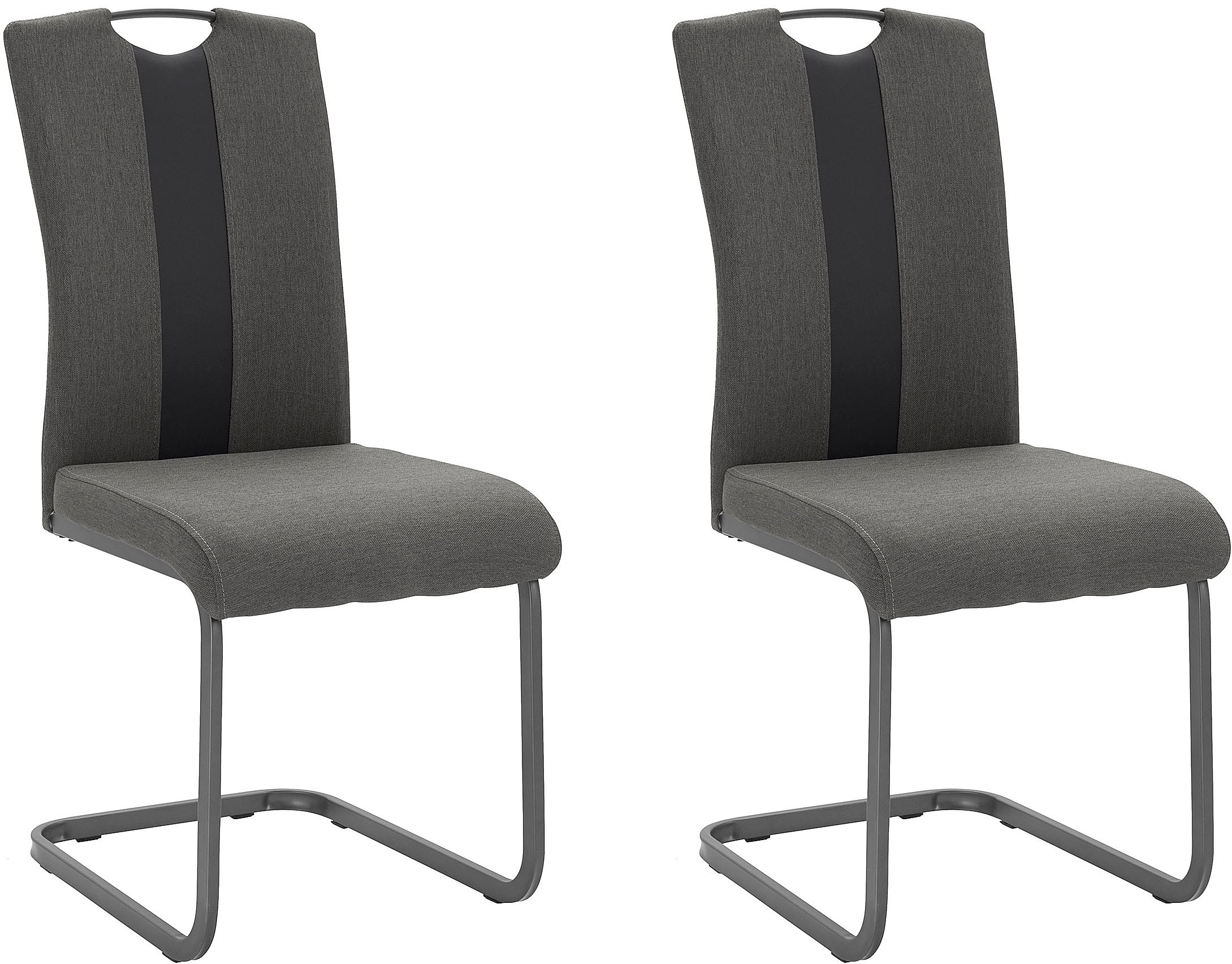 HELA Freischwinger »Amber« (Set) 2 Stk.2 oder 4 Stück, Bezug aus Webstoff