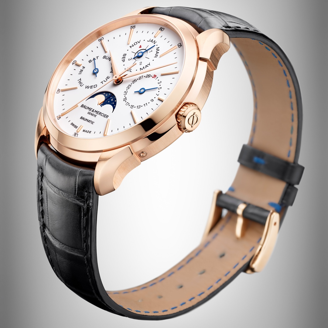 Baume et Mercier Clifton Baumatic Gold 10583 Ewiger Kalender