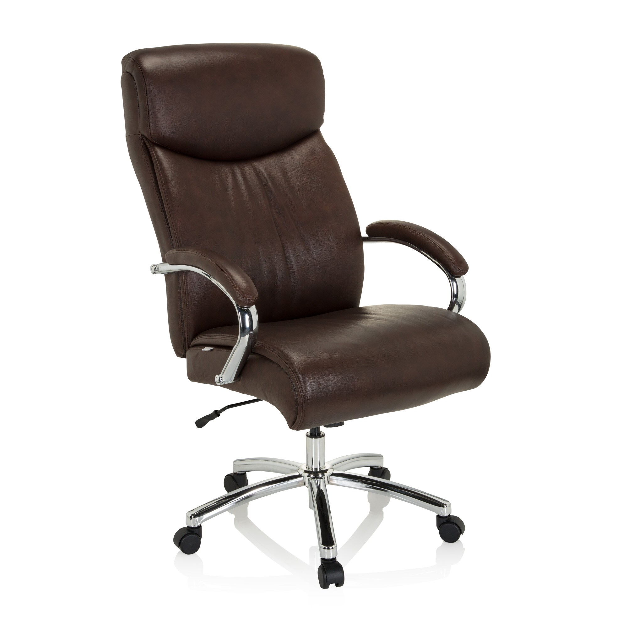 XXL Drehstuhl XXL CONSTRUCTOR V Leder mit Armlehnen hjh OFFICE