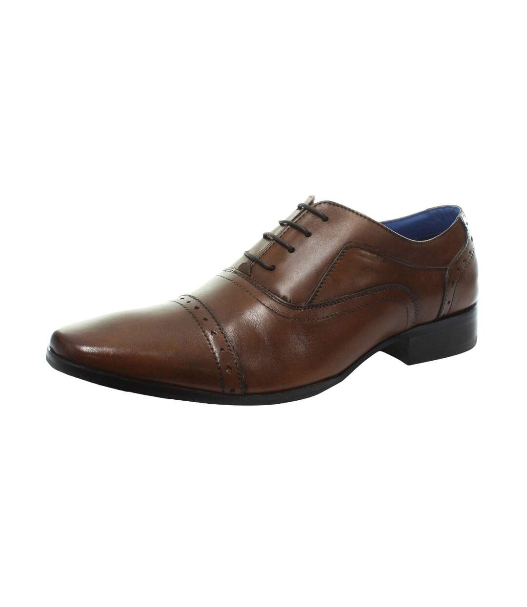 Roamers - Richelieu en cuir - Homme (Fauve) - UTDF1314
