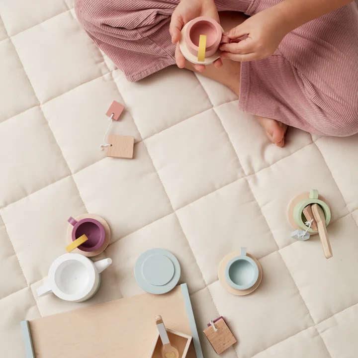 Kids Concept - Bistro Teeset, bunt (21er-Set)