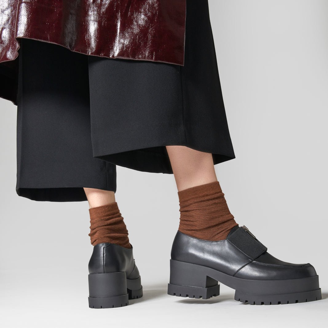 LOAFERS - WELL loafers, calfskin black || OUTLET