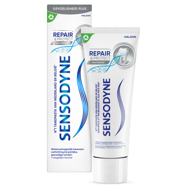 Sensodyne Repair & Protect Whitening Tandpasta Voor Gevoelige Tanden 75 ML