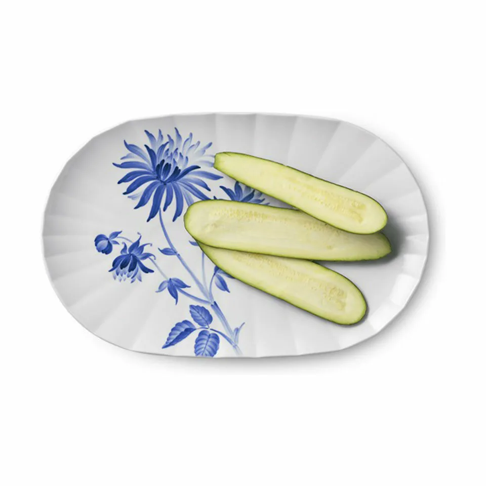 Royal Copenhagen Blomst Ovalt fad