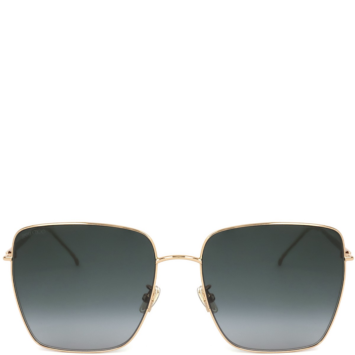 Jimmy Choo - Lunettes de soleil - Catégorie 3 - Rose gold