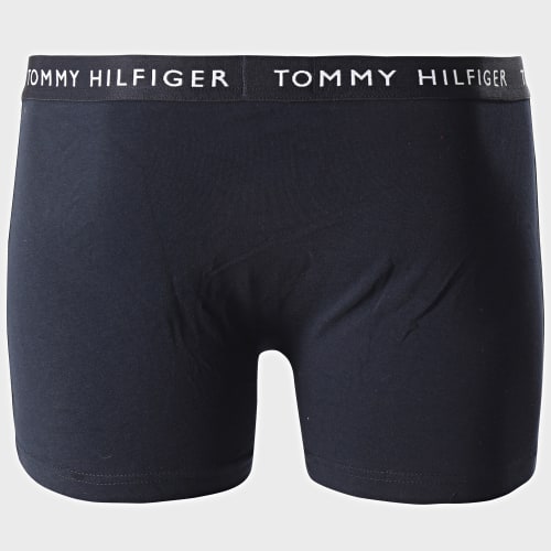 Lot De 3 Boxers Premium Essentials 2203 Rouge Bleu Marine Blanc