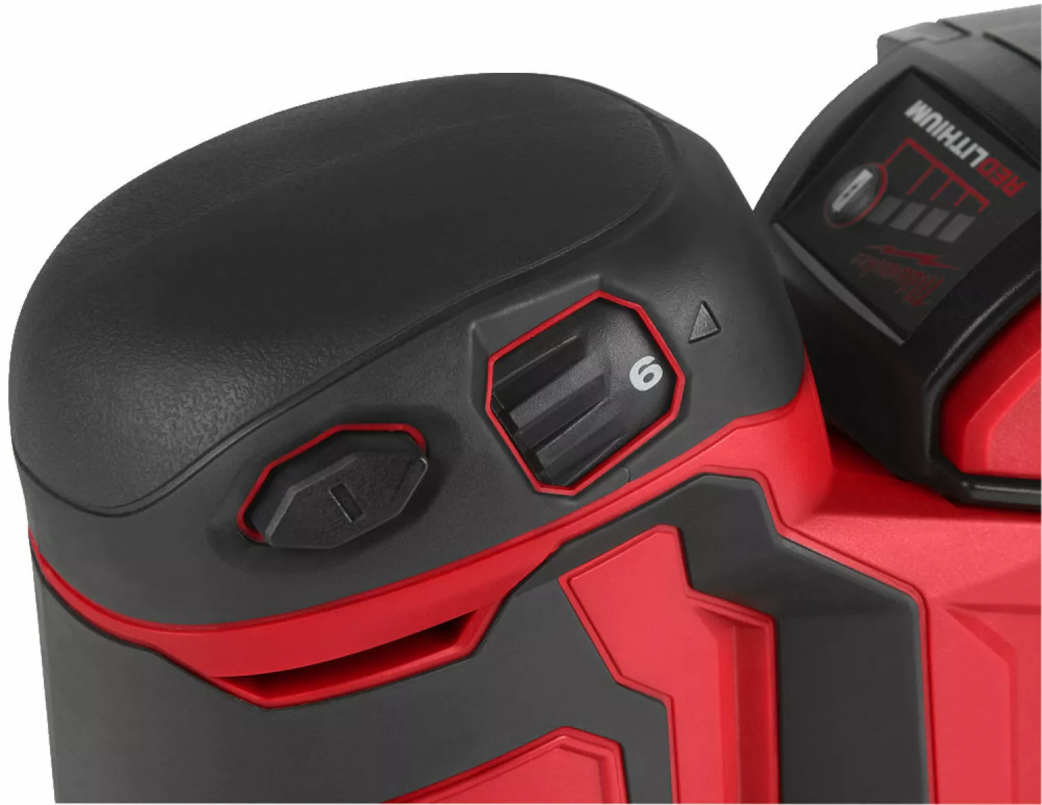 Milwaukee M18 BOS125-502B Li-Ion Accu excentrische schuurmachine set (2x 5.0Ah accu) in tas - 125mm