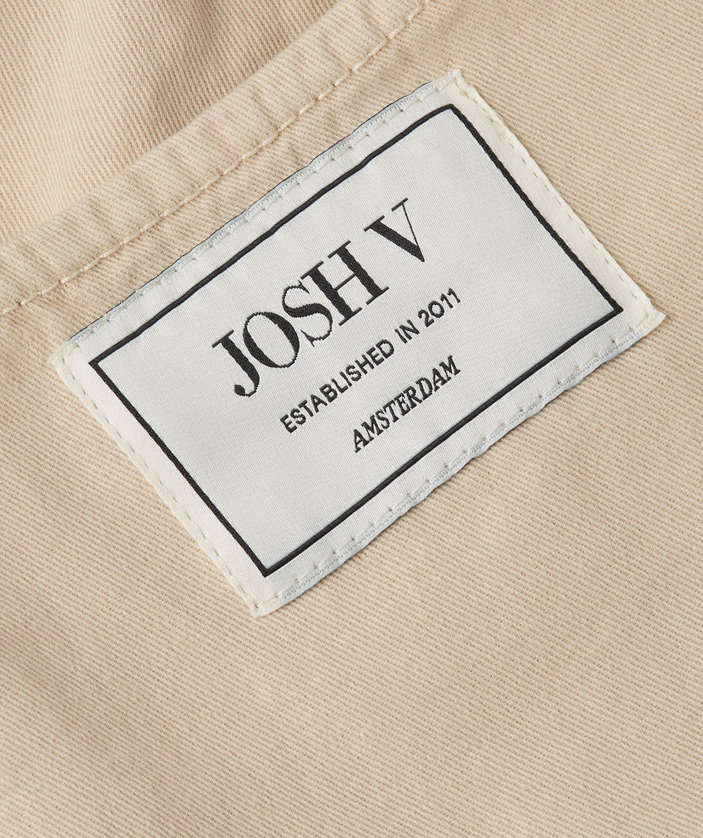 JV-SEA getailleerde top met peplum - oat