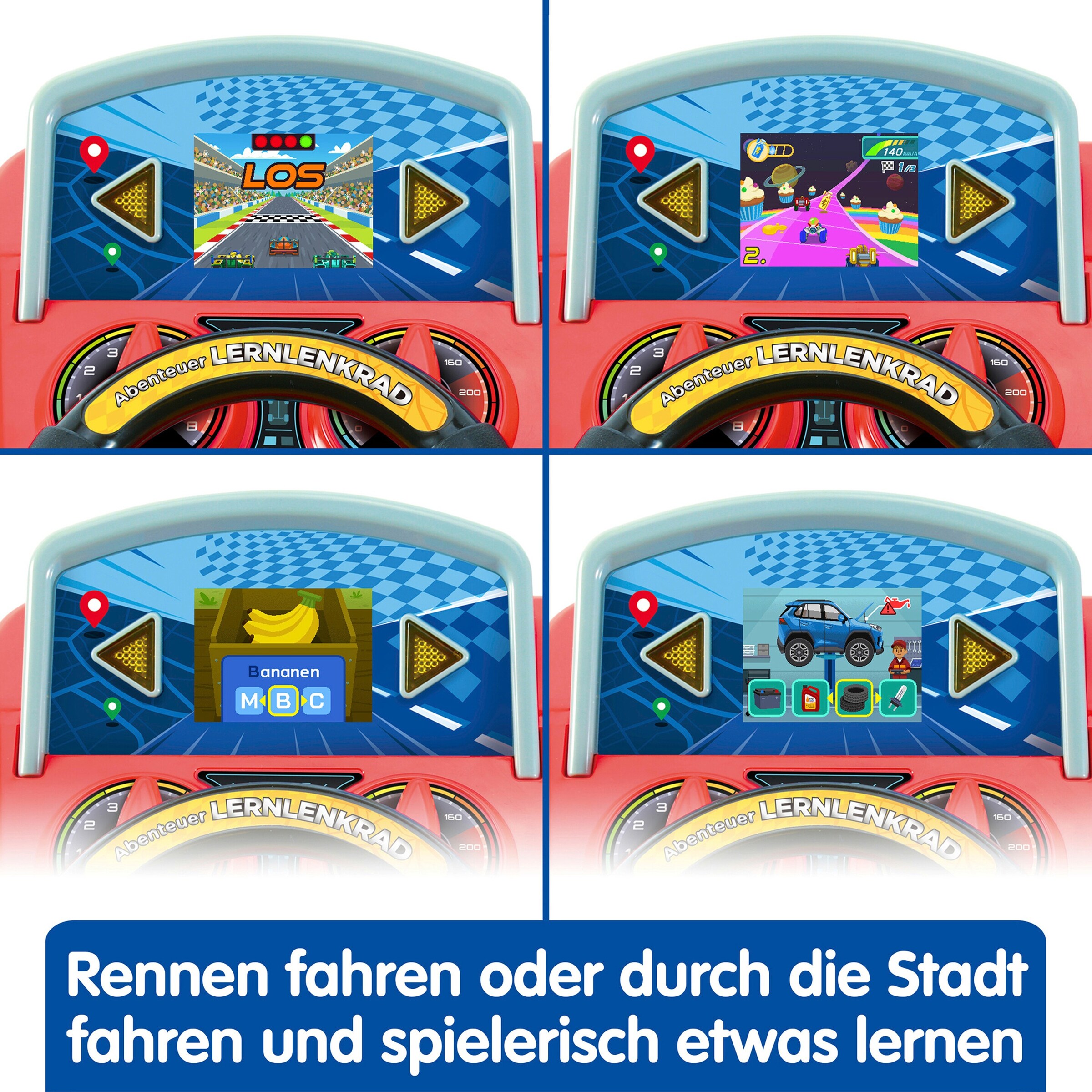 Vtech - READY SET SCHOOL Abenteuer Lernlenkrad