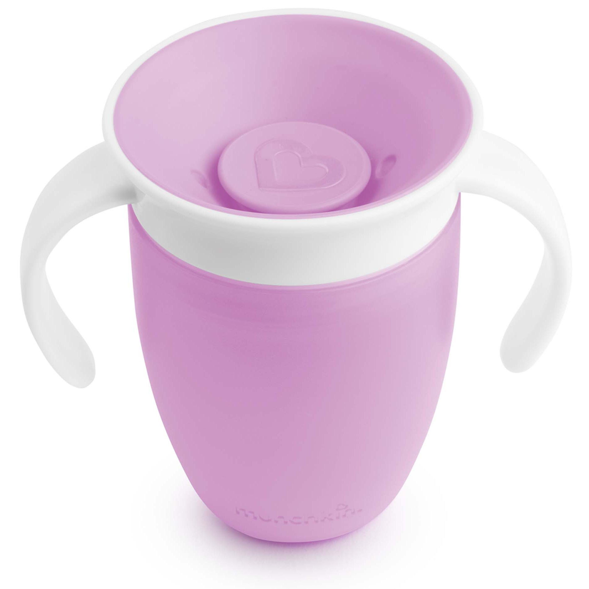 Munchkin drinkbeker miracle 360 graden 207ml 6+ maanden paars - sale - Prénatal