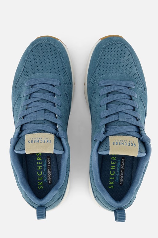 Skechers Uno Stand On Air sneakers blauw Suede