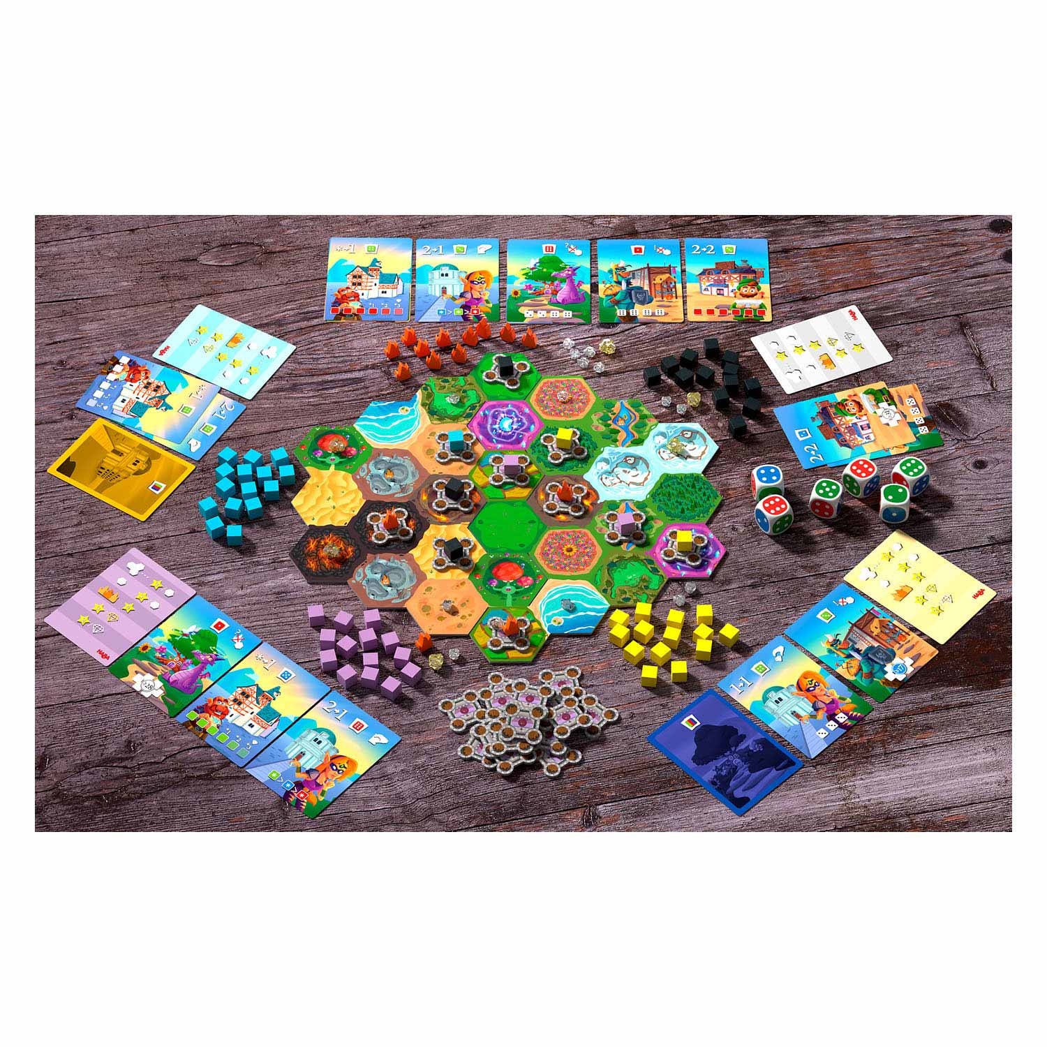 Haba Spel - Dobbelkoning Uitbreiding van het Koninkrijk