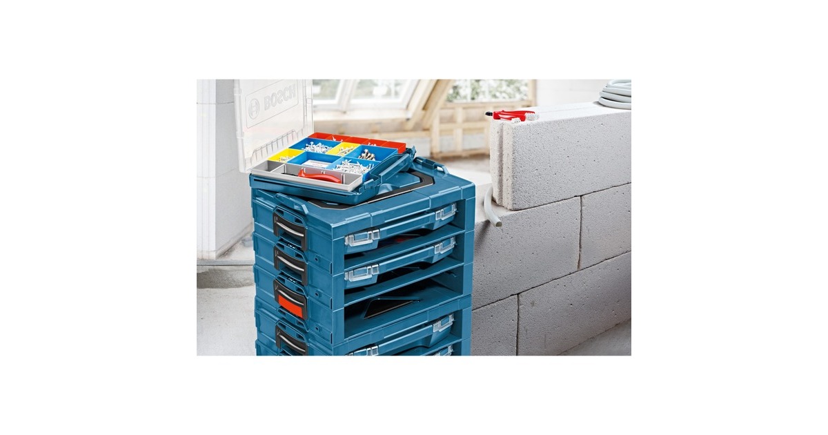 Boschi-Boxx active rack gereedschapskist  (Blauw)
