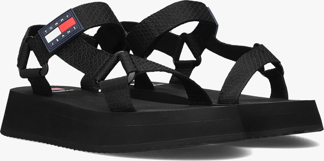 TOMMY JEANS zwarte tommy jeans sandalen tommy jeans eva
