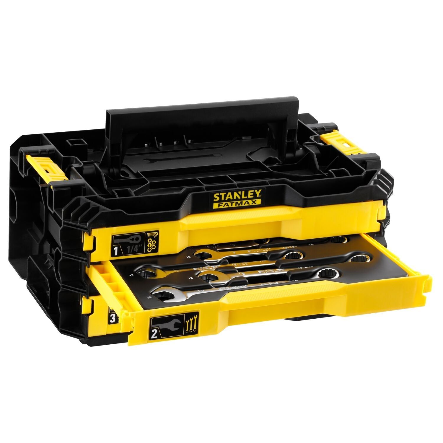 Stanley FMMT98107-1 PRO-STACK KIT 3 lades - 126-delig