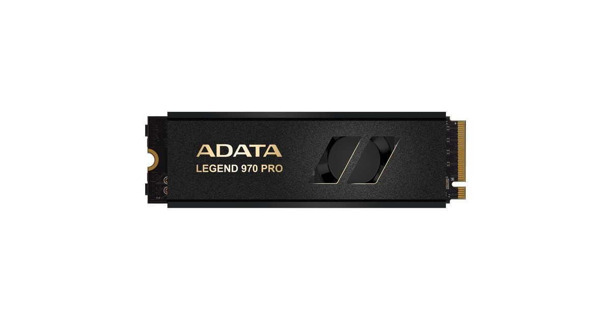 ADATALEGEND 970 PRO 2 TB SSD  (Zwart/goud, SLEG-970P-2TCI, PCIe Gen 5.0 x4, NVMe 2.0)