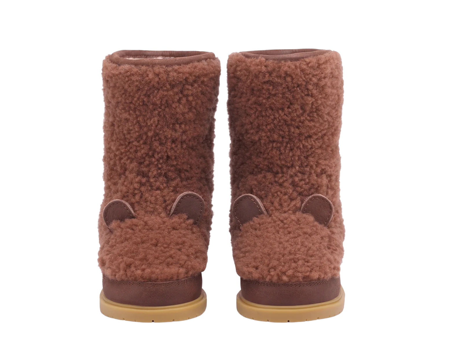 Irfi Boots | Bear | Brown Curly Sheep Wool