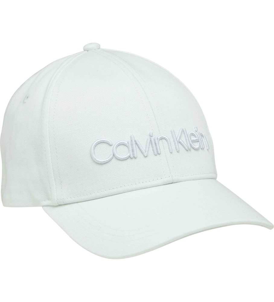 Boné Calvin Klein Cotton Twill Logo branco