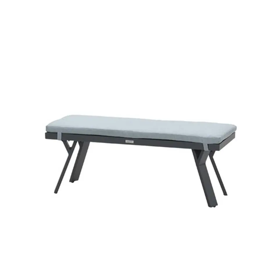 Garden Impressions Senja sport tuinbankje 110x40xH45 - mint grijs