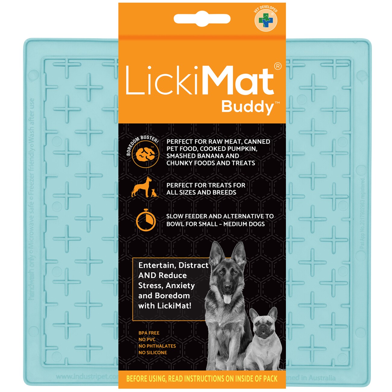 LickiMat Set 3x Classic Dog