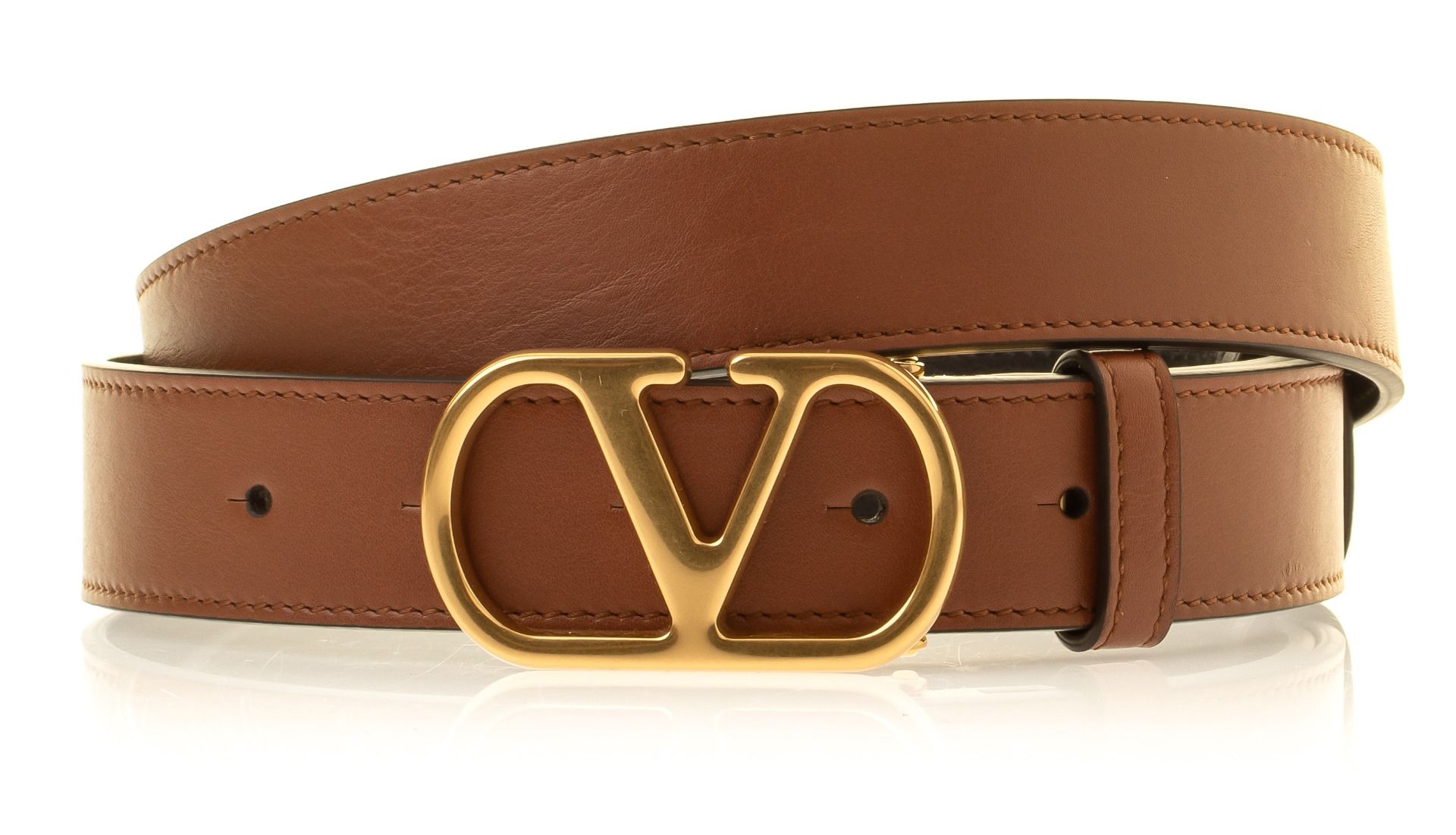 Valentino Garavani Vlogo Signature Reversible Belt