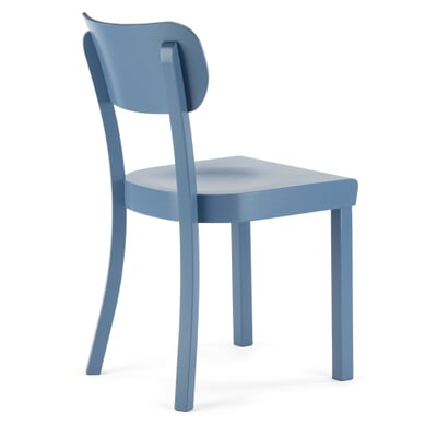 Stuhl Frankfurter Küchenstuhl, Taubenblau RAL 5014