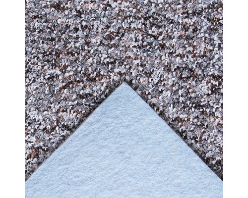 Safia lussenpooltapijt, grijsbruin, 400 cm breed (per meter verkocht)