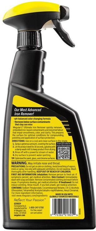 Meguiar's - Ultimate Iron Remover - Autoreiniger - 710ml