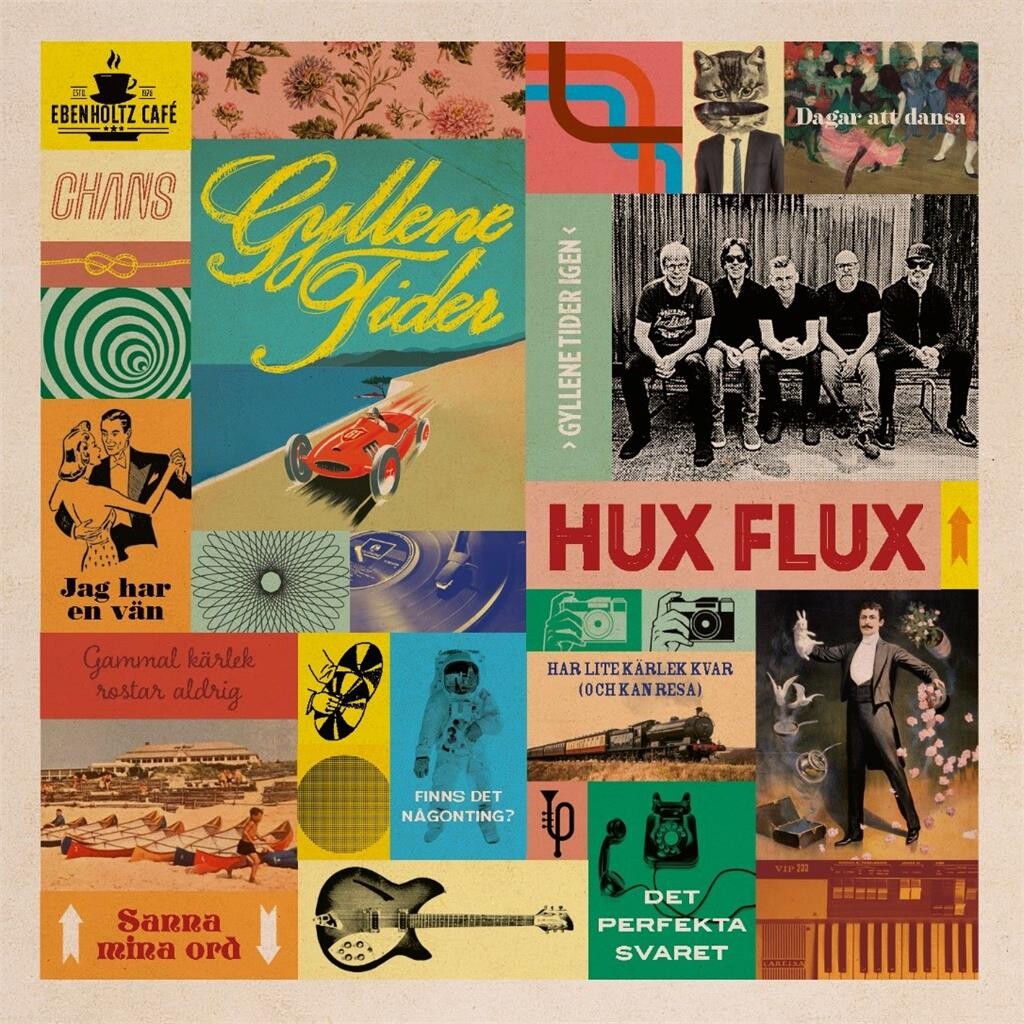 Gyllene Tider - Hux Flux - Black Edition - Vinyl Lp