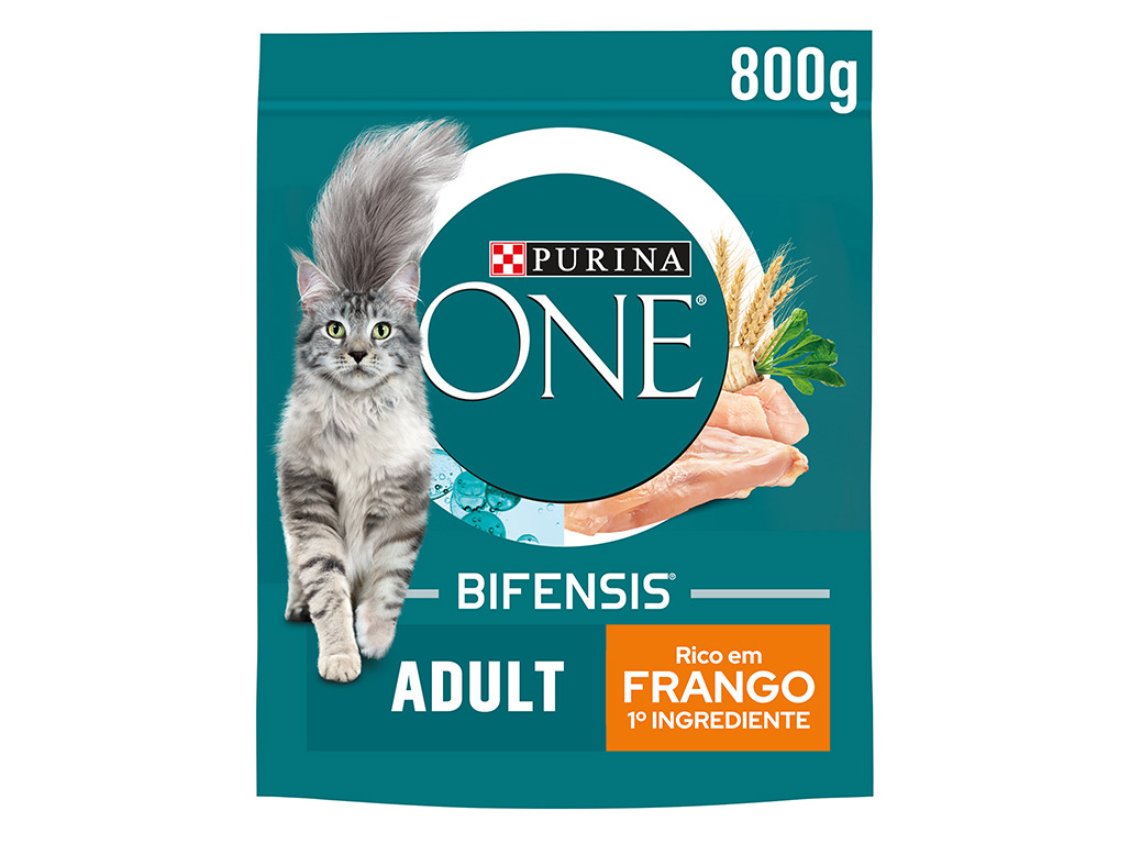 RAÇÃO PARA GATO PURINA ONE ADULTO COM FRANGO E ARROZ 800G