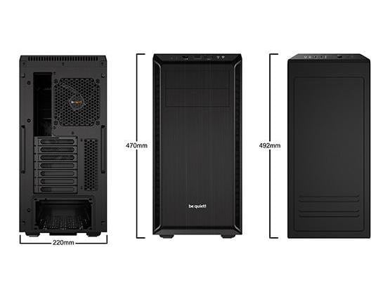 be quiet! PC-Gehäuse Pure Base 600 Leises und funktionales Mid-Tower Gehäuse